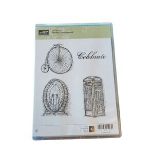 Stampin' Up! FEELING SENTIMENTAL Stamp Set of 4 129630‎ Sale-a-Bration